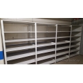 Lot of White Stockroom Garage Warehouse Shelving